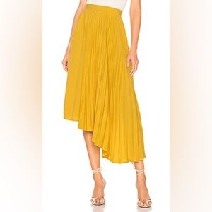 NWOT Astr the Label Elliot Skirt Mustard